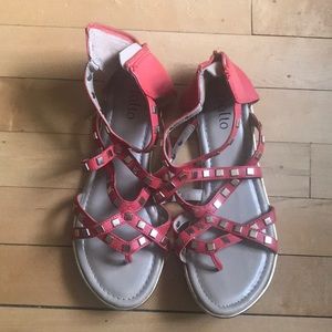 Cute gladiator sandals - like NEW - women’s size 7